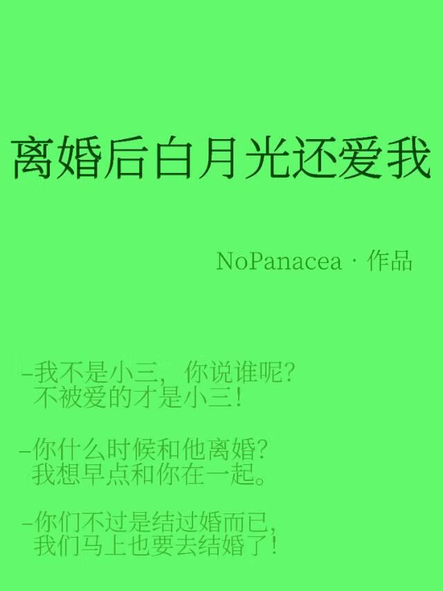 离婚后白月光初恋还爱我