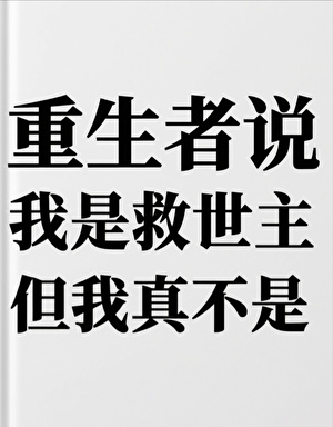 重生者说我是救世主但我真不是