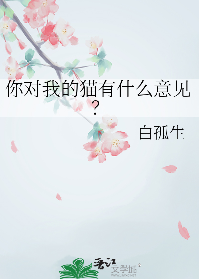 你对我的猫有什么意见？