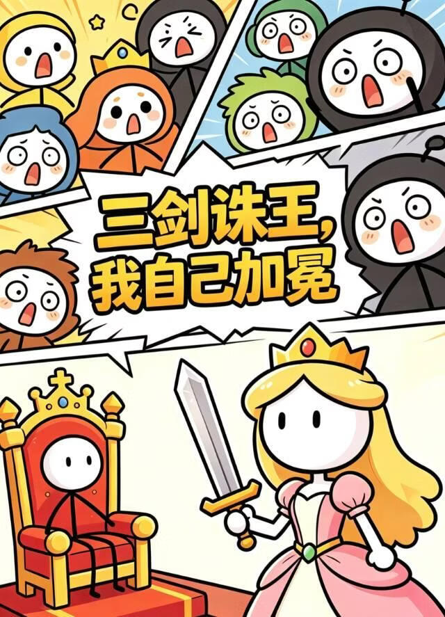 三剑诛王，我自己加冕